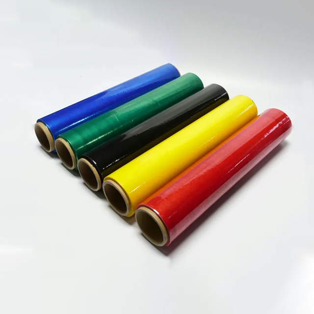 Película estirable de color estirable a base de polietileno para la industria de la impresión