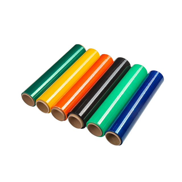 Película estirable de color estirable a base de polietileno para la industria de la impresión